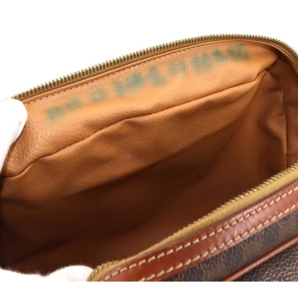 Celine Macadam Handbag in Brown Leather with Gold Hardware - Picture 8 of 10